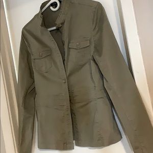 Light green thin jacket